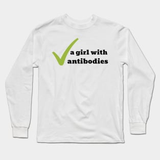 Antibodies girl Long Sleeve T-Shirt